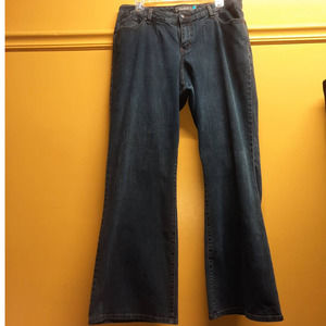 Venezia Medium Wash Stretch & Flare Jeans High Rise Mom Jeans Size 1 Average